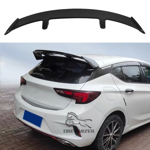 Matte black rear trunk - black,