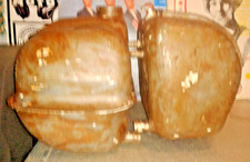 LAMBRETTA OLD SCHOOL TWIN PETROL TANKS CONVERSION IN USED CONDITION