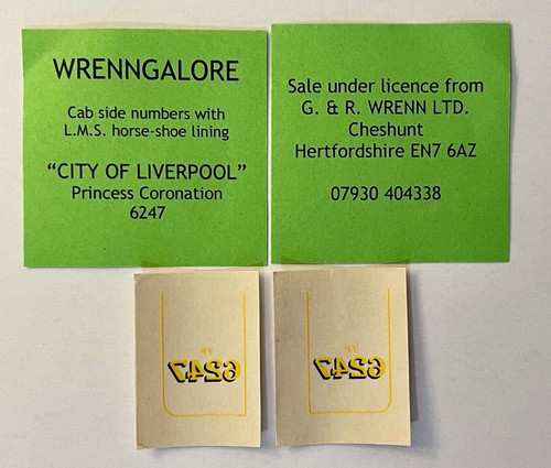 Wrenn hornby dublo city of - &,