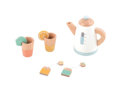 Wooden toy kettle - toy, play