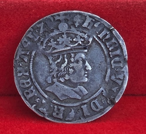 Henry vii hammered silver - henry,