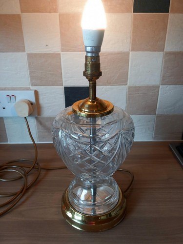 Tyrone crystal electric table - electric,