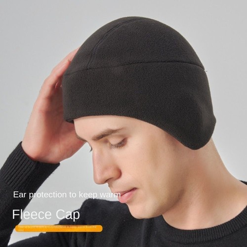 Polar fleece beanie hat - beanie,