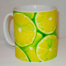 Lime Slices Mug Can