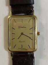 9ct Solid Gold Geneve Quartz