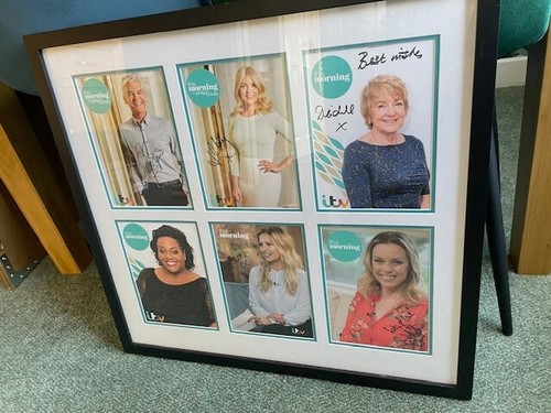 This morning framed signed - this,