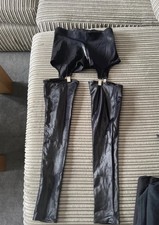 Black Milk Suspender Leggings Medium
