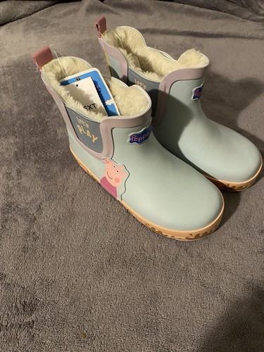 Peppa pig ankle wellies lined - peppa,