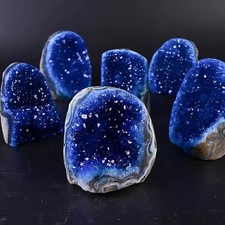 Royal Blue Crystal Geode