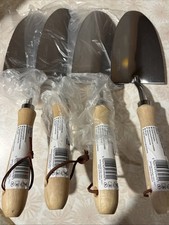 Silverline Stainless Steel Hand Trowels x4 251211