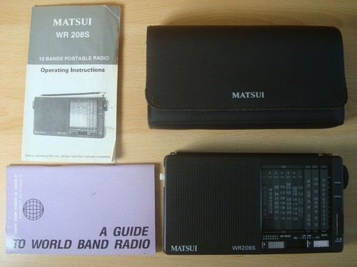Matsui wr208s world band - wr208s,