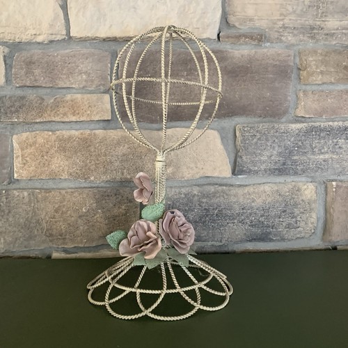 Vintage twisted wire metal - vintage,
