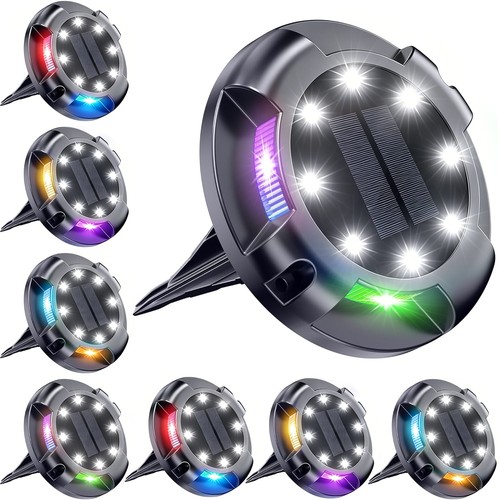 12led solar ground lights - solar,