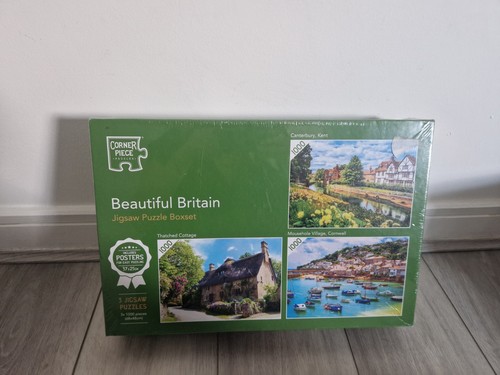New 1000 puzzle postcards - new,