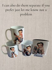 Betty Boop Mug Set of 3   And
