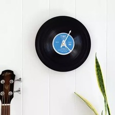 Record clock - record,