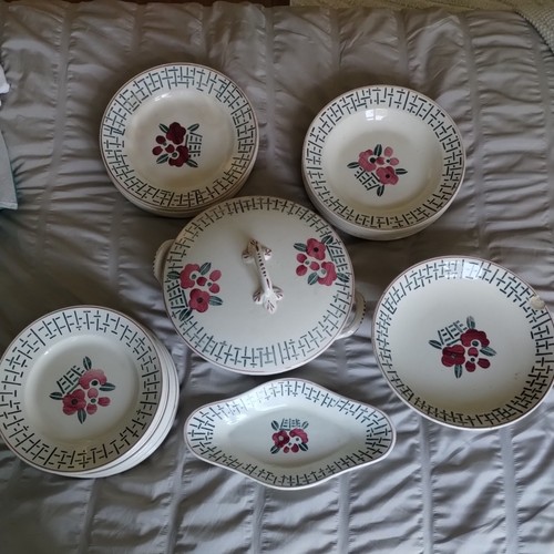 Antique french longwy - antique,