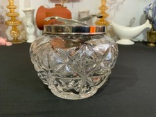Vintage Cut Glass Sugar Cube