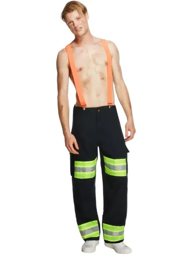 Mens fever firefighter costume - firefighter,