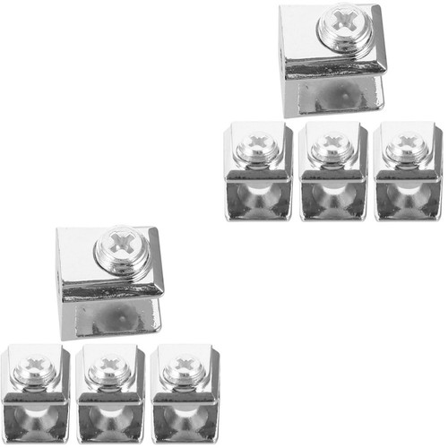8pcs durable silver - 8pcs, glass