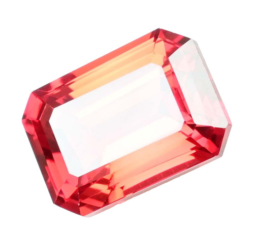 Natural orange padparadscha - orange,