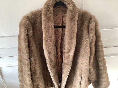 Vintage faux fur - faux, jacket
