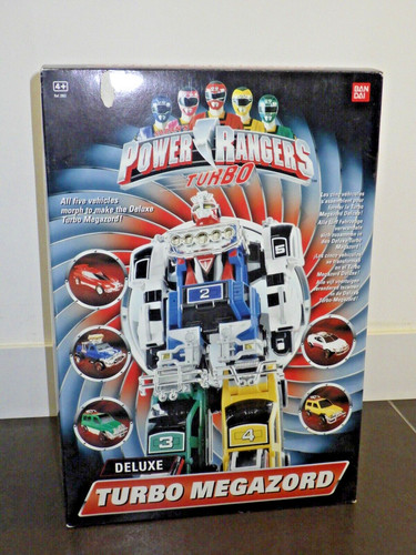 Bandai deluxe turbo megazord - -,