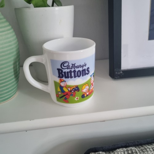 Vintage cadburys buttons mug - vintage,