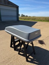 Halfords 420 grey roof box 420 litres 