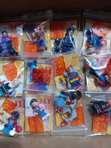 Lego minifigures spider man - minifigures, spider-man