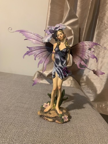 Vintage purple flower fairy - vintage,