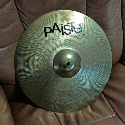 Paiste 101 brass crash - crash, 16"/41