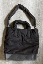 ZARA ICONIC LARGE BLACK TOTE BUCKET CARRY BAG 14”x15” NEW 