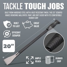 HEAVY DUTY WALLPAPER SCRAPER