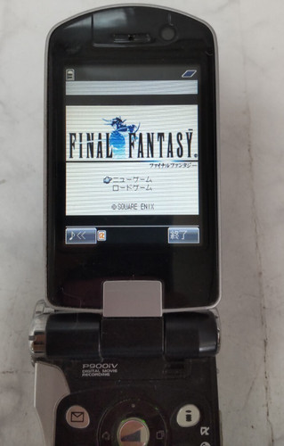 Docomo p900iv black flip - p900iv,