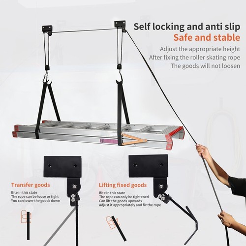 Bike ceiling mount lift hoist - ceiling,