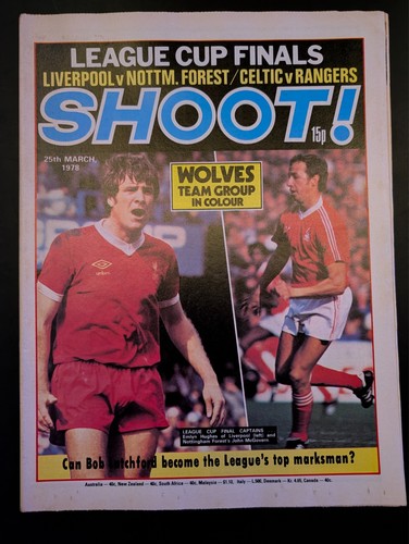 Shoot magazine comic 25th - shoot,