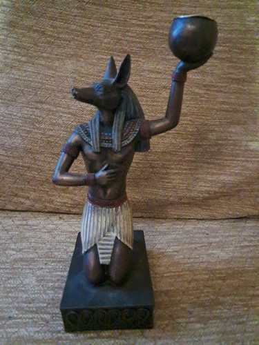 Anubis egyptian statue resin - anubis,