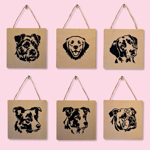 Dog breed hanging - dog, wall
