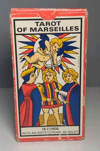 Tarot marseilles 1970s - 1970s, red