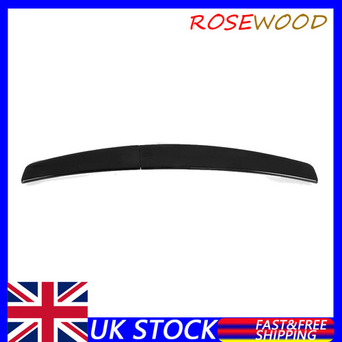 Gloss black rear trunk spoiler - gloss,