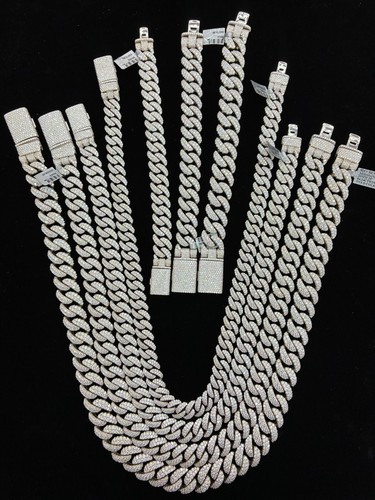 925 sterling silver moissanite - silver,