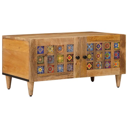 Coffee table solid - coffee, mango