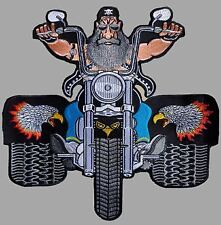 TRIKE TRIKER  CHOPPER 3 WHEELER MOTORCYCLE BIKER CUSTOM SEW / IRON ON PATCH