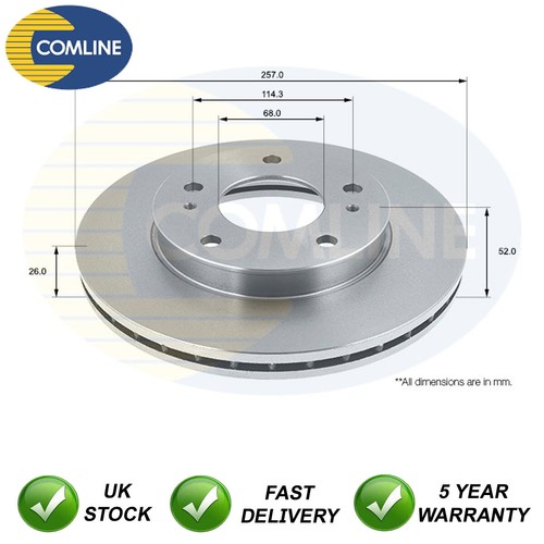 Brake disc front comline fits - disc,
