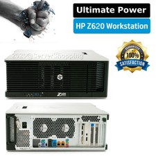 6-CORE HP Z620 XEON E5-1650 3.20Ghz 64GB RAM ( 2TB SATA DISK ) QUADRO 4000 2GB