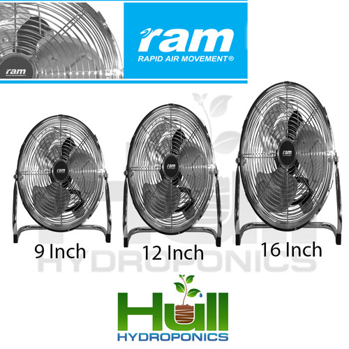Ram floor air circulator - 9", |