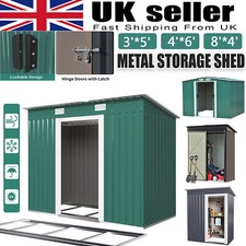Metal Garden Shed 6 X 4, 8 X