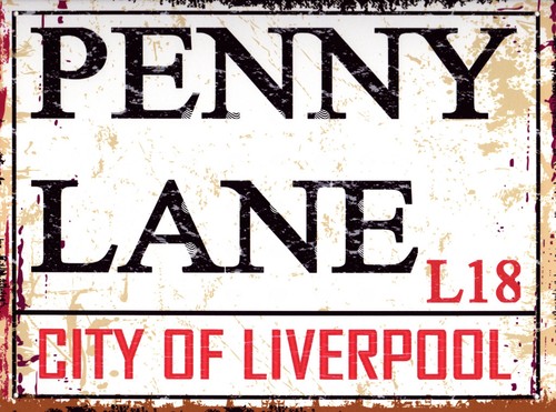 Penny lane liverpool street - lane,