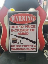 Tin Sign Due To Price Increase